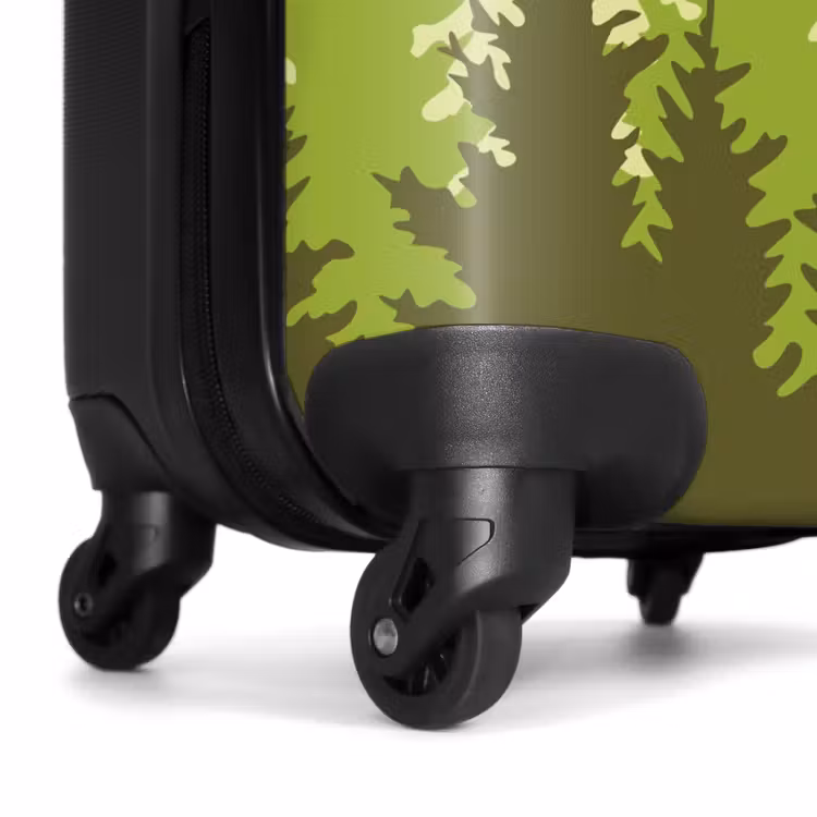 Suitcase - Monkey - Jungle - Green — 7