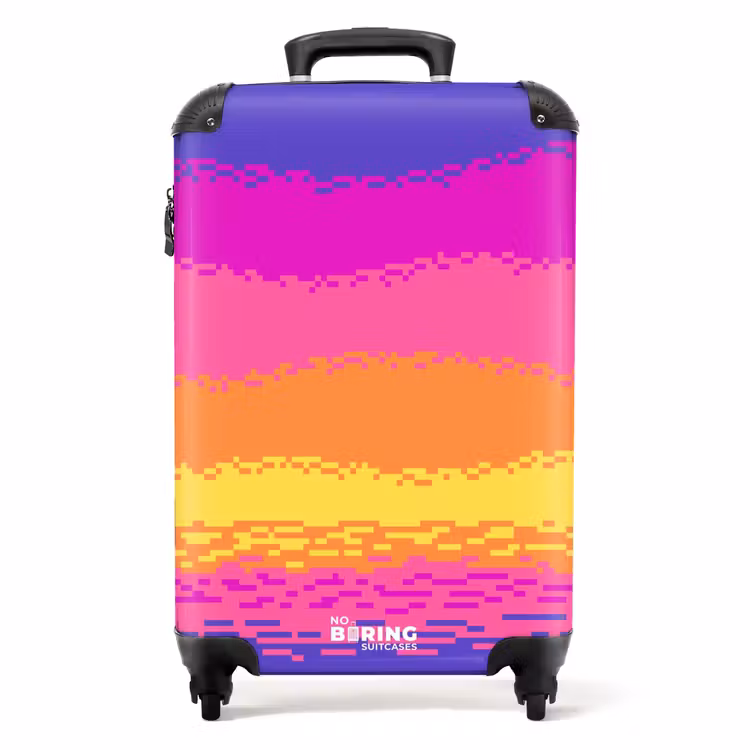 Suitcase - Sunset - Pink - Purple — 1