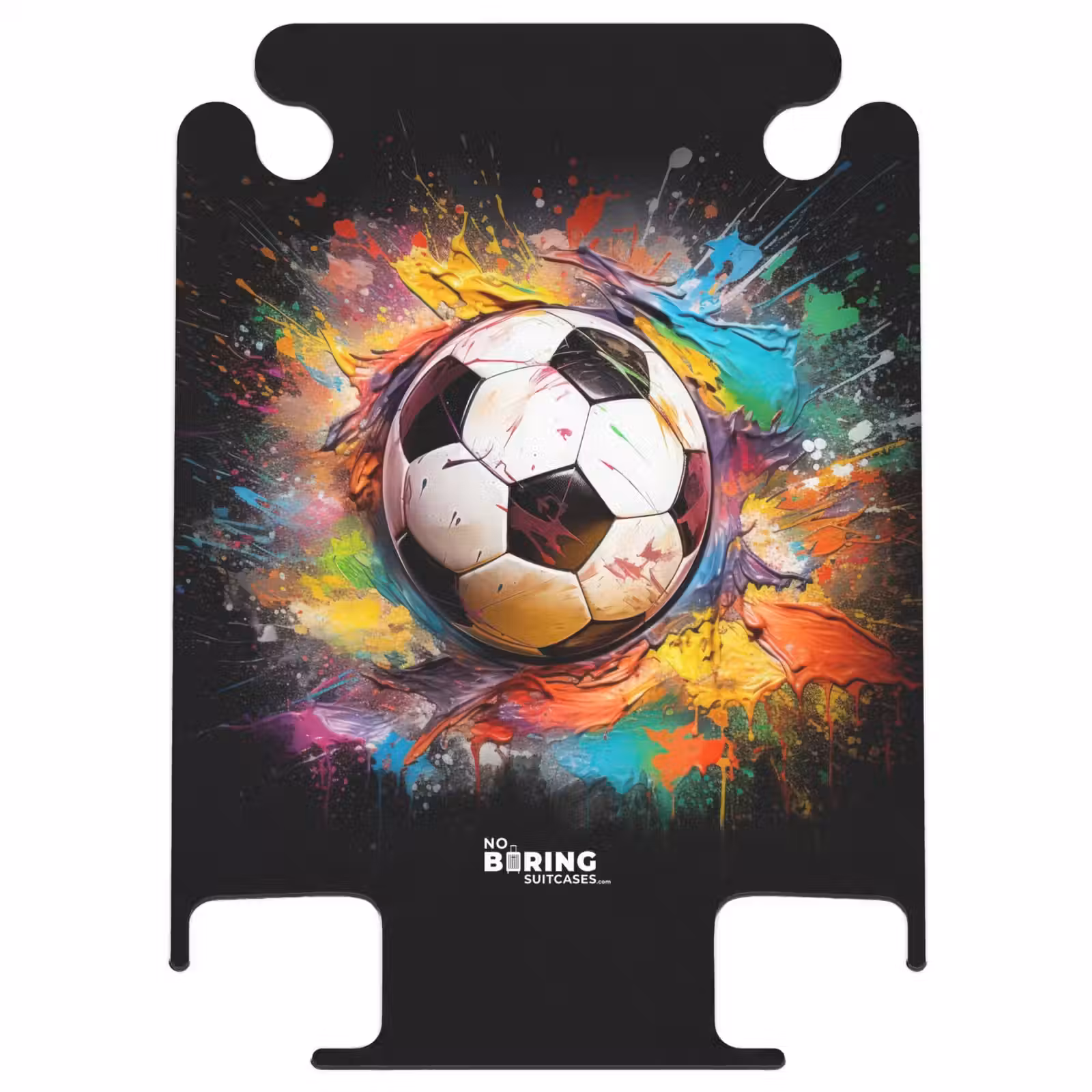 CaseSwap - Soccer surrounded by paint blobs — 1