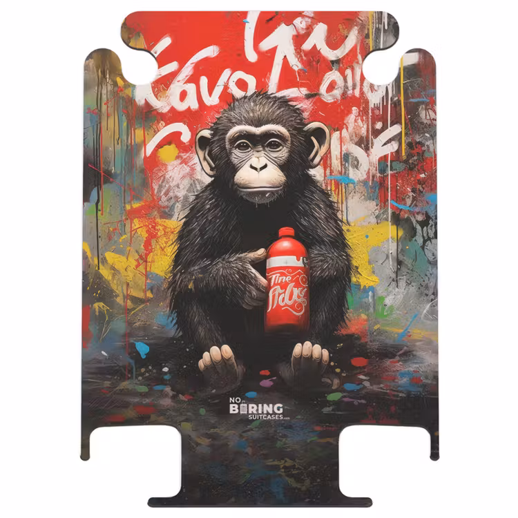 CaseSwap™ - Chimpanzee in front of graffiti wall — 1