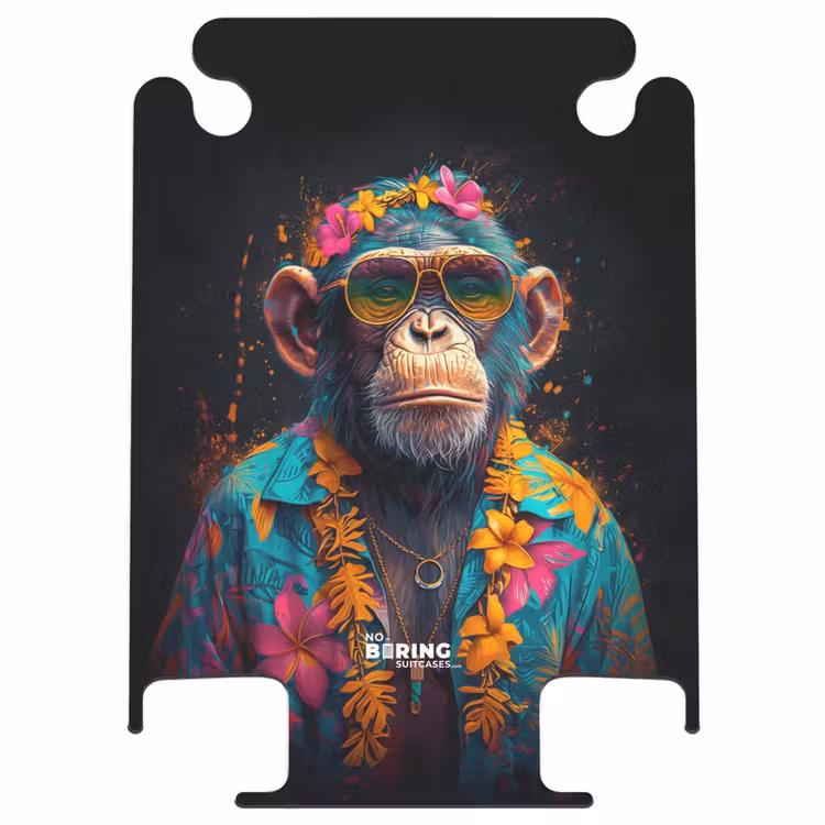 CaseSwap™ - Chimpanzee with Hawaii blouse — 1