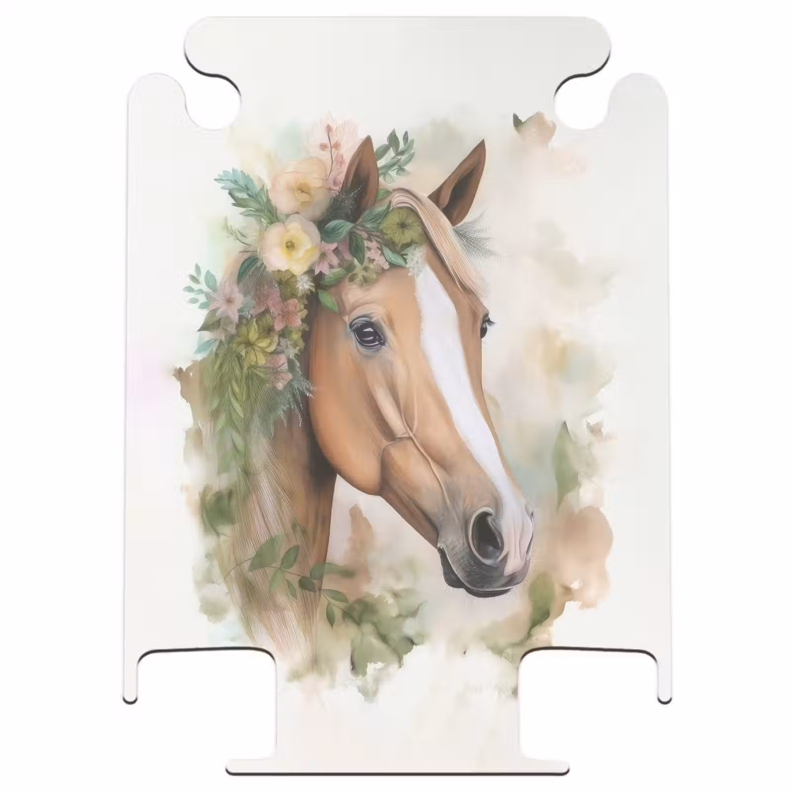 CaseSwap™ - Suitcase - Horse - Flowers - Nature - Watercolor - Animals — 1