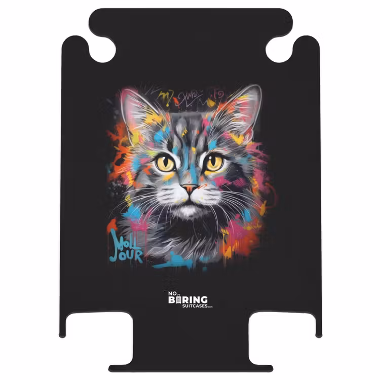 CaseSwap™ - Cat with Colorful Brushstrokes — 1