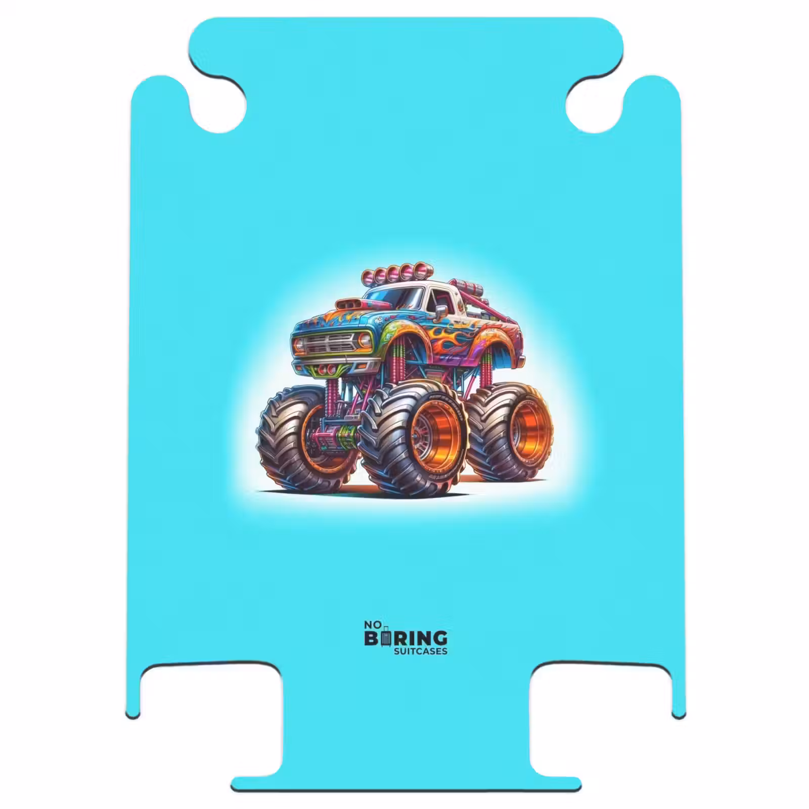 CaseSwap™ - Monster Truck on Light Blue Background — 1