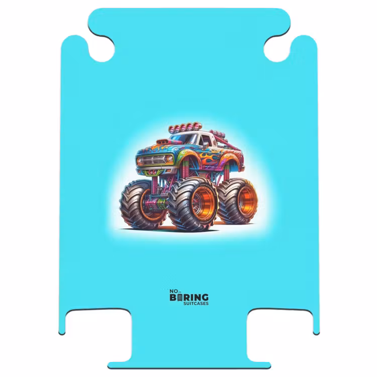 CaseSwap™ - Monster Truck on Light Blue Background — 1