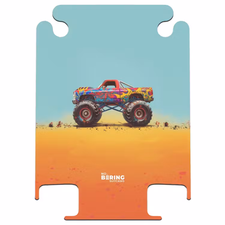 CaseSwap™ - Monster Truck with Graffiti Print in the Sand — 1
