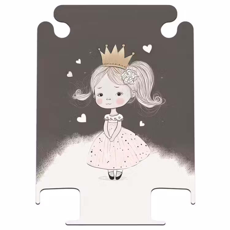 CaseSwap™ - Shy princess with flower — 1