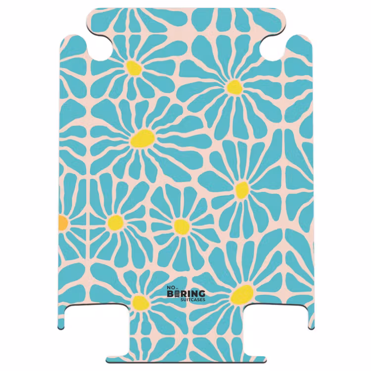 CaseSwap™ - Pastel flowers - Blue — 1