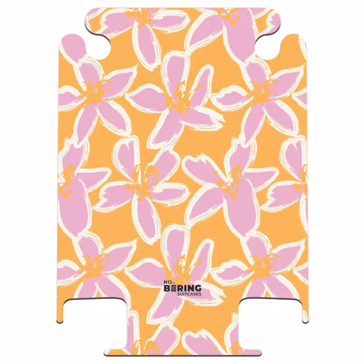 CaseSwap™ - Pastel flowers - Pink with orange — 1