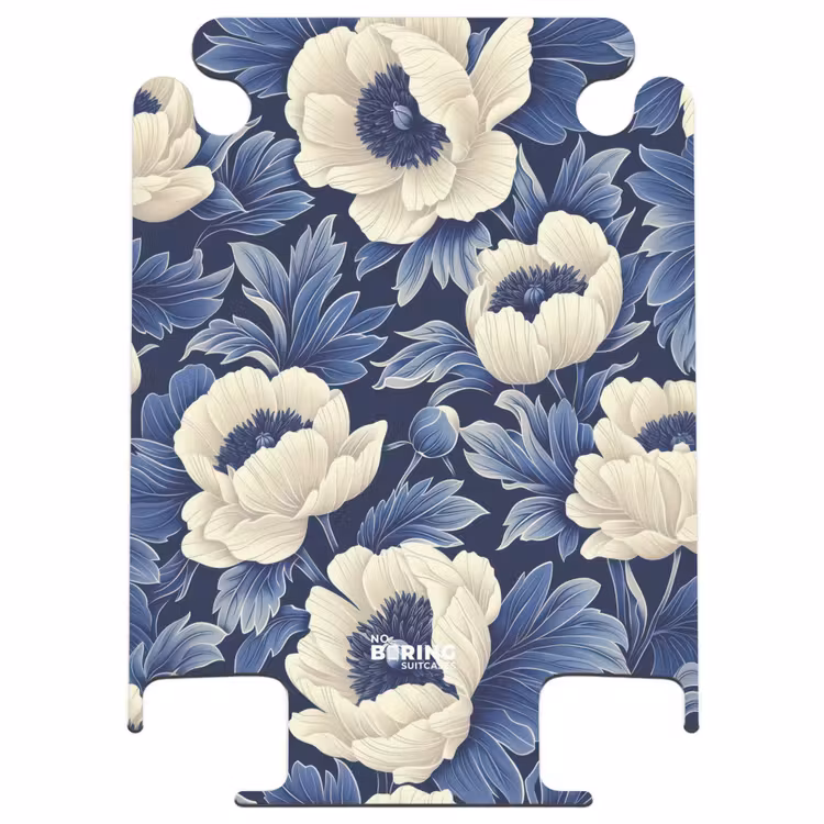 CaseSwap™ - Vintage flowers - Blue — 1