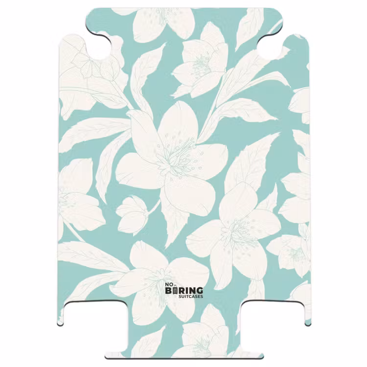 CaseSwap™ - Vintage flowers - Light blue — 1
