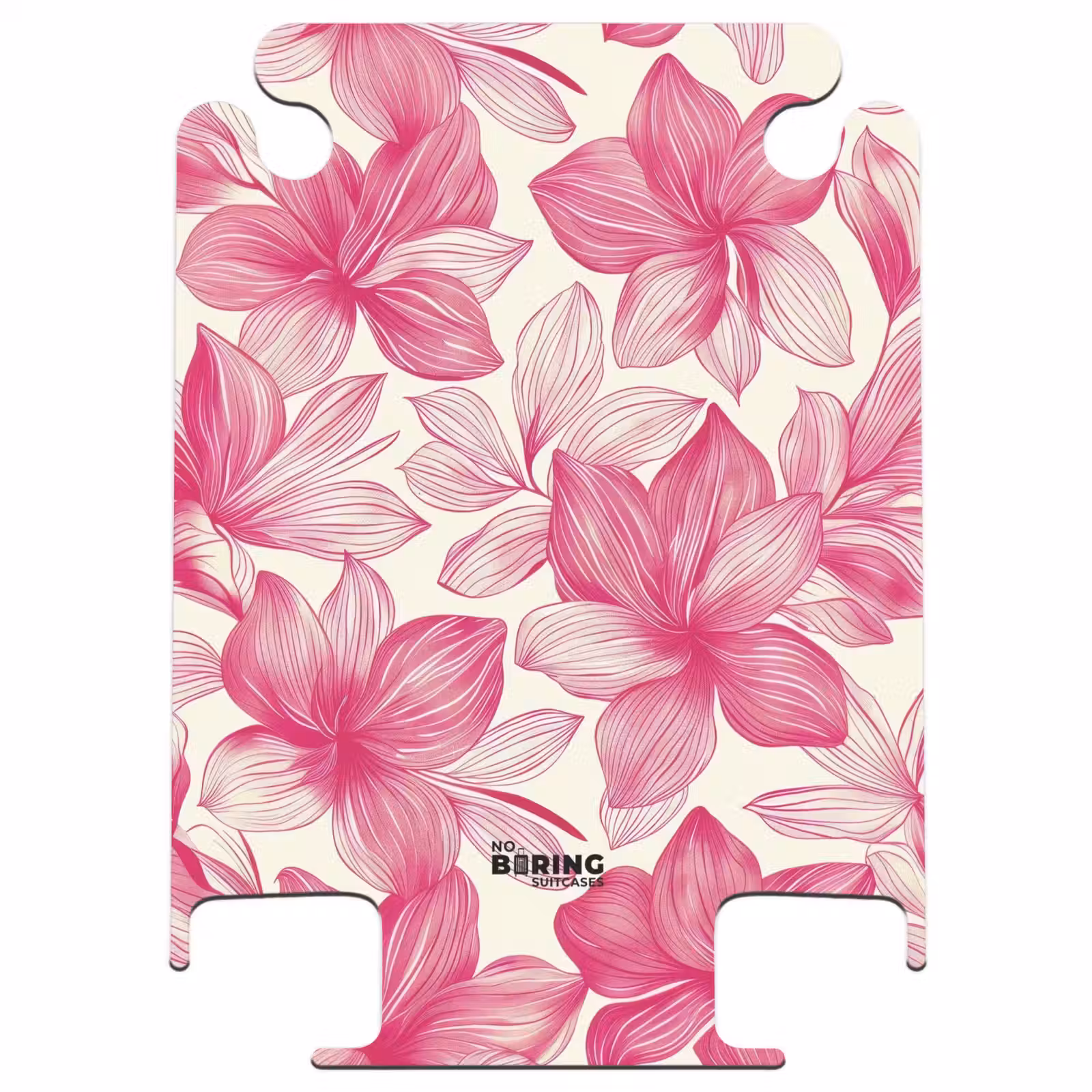 CaseSwap™ - Vintage floral pattern - Pink with cream — 1