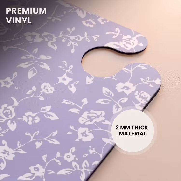 CaseSwap - Vintage floral pattern - Light purple — 6