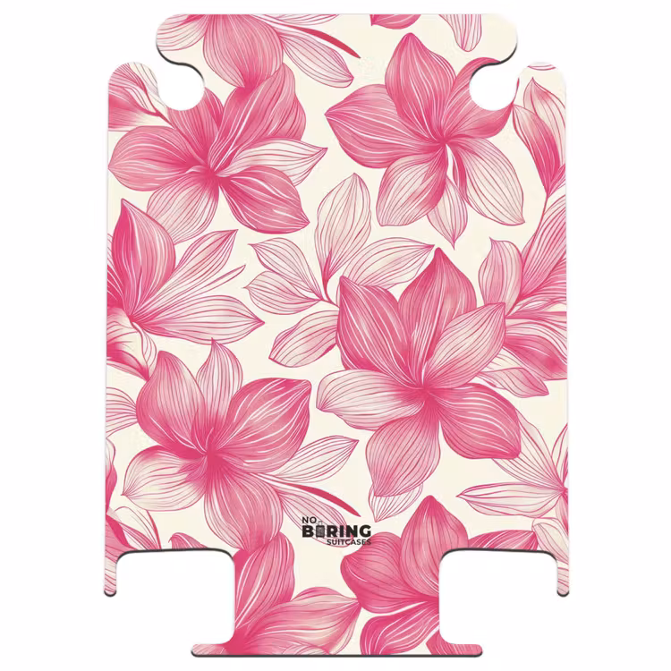 CaseSwap™ - Vintage floral pattern - Pink with cream — 1