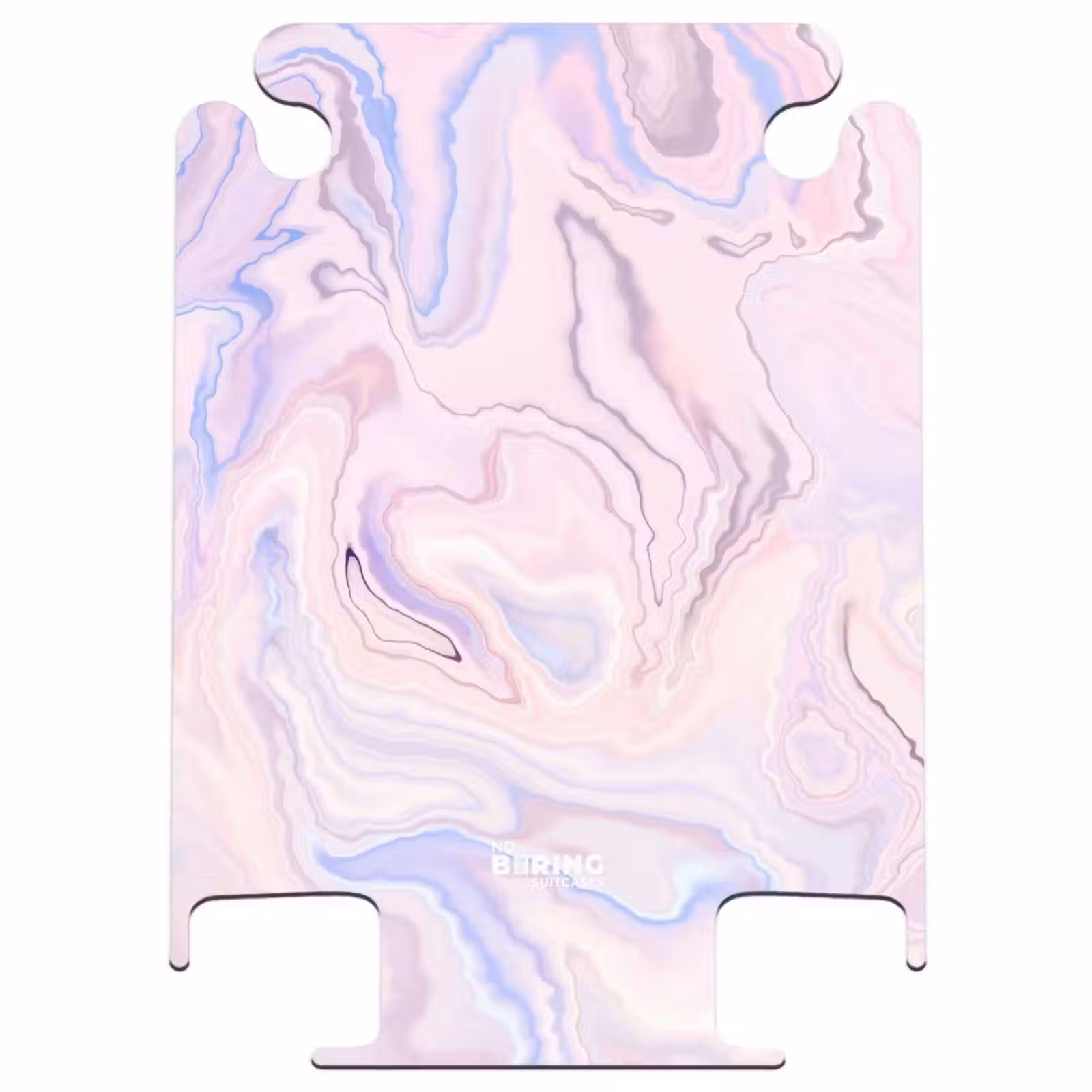 CaseSwap™ - Marble - Pastel Pink and Blue Marble Swirls — 1