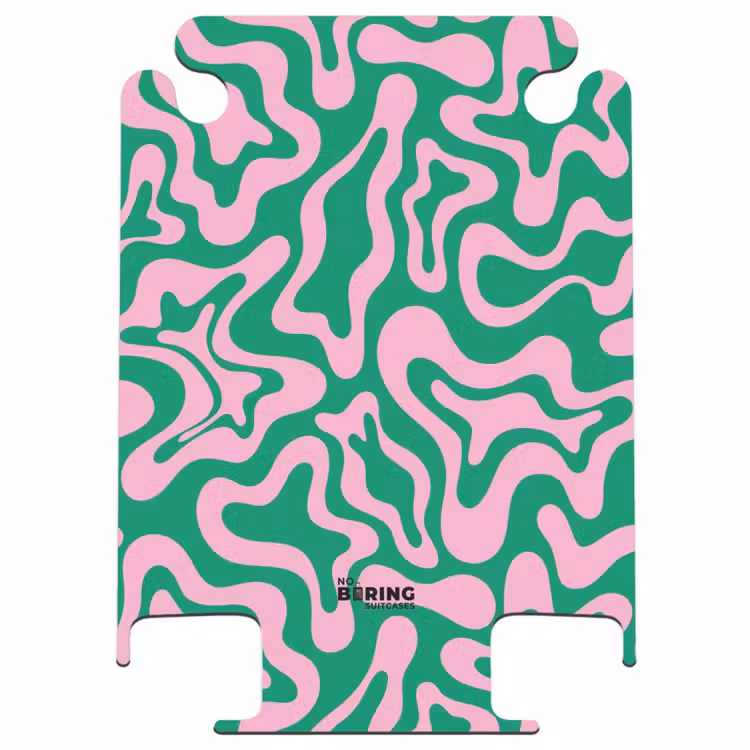 CaseSwap™ - Abstract - Organic Pink/Green — 1