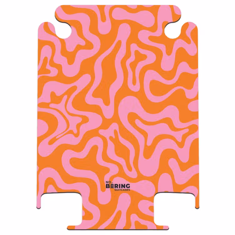 CaseSwap™ - Abstract - Organic Pink/Orange — 1
