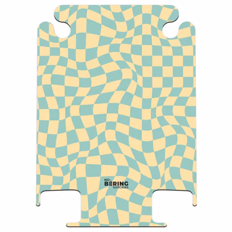 CaseSwap™ - Squares - Green/yellow waves — 1