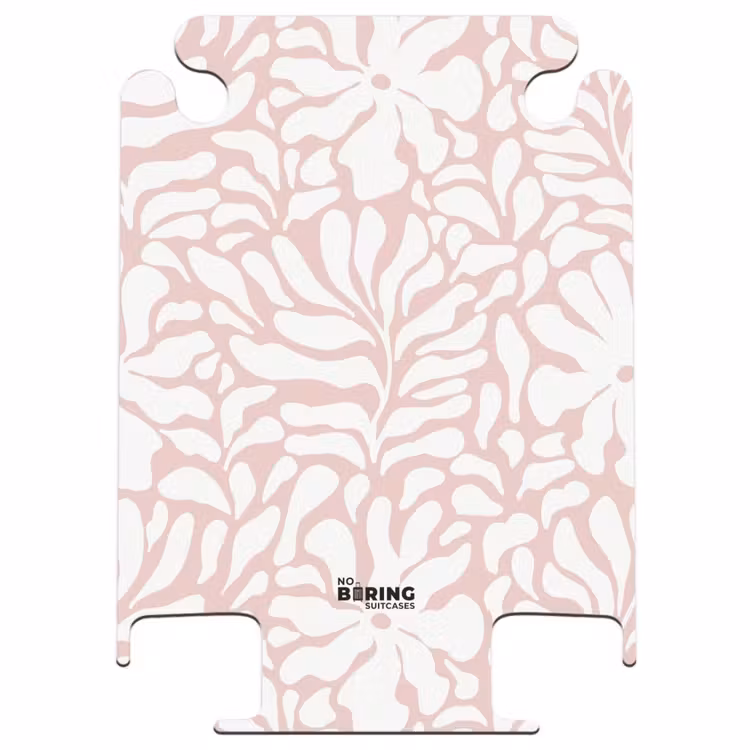 CaseSwap™ - Abstract - Pink/White Floral Pattern — 1