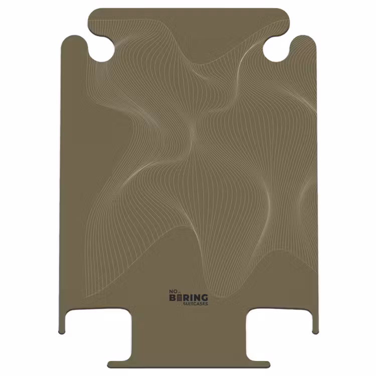 CaseSwap™ - Abstract - Dark green line art — 1