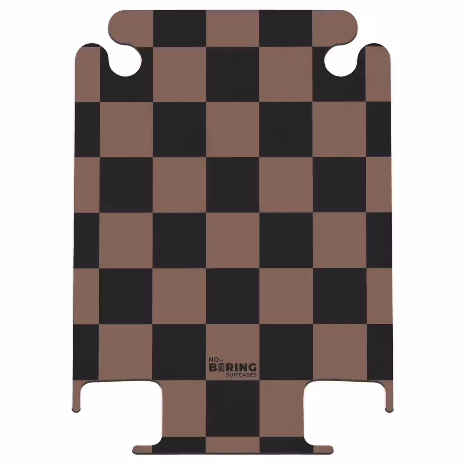 CaseSwap™ - Squares - Black/Brown — 1
