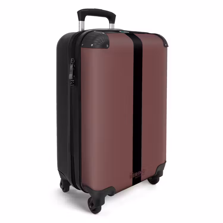 CaseSwap - Minimal - Chestnut brown with black stripe — 2