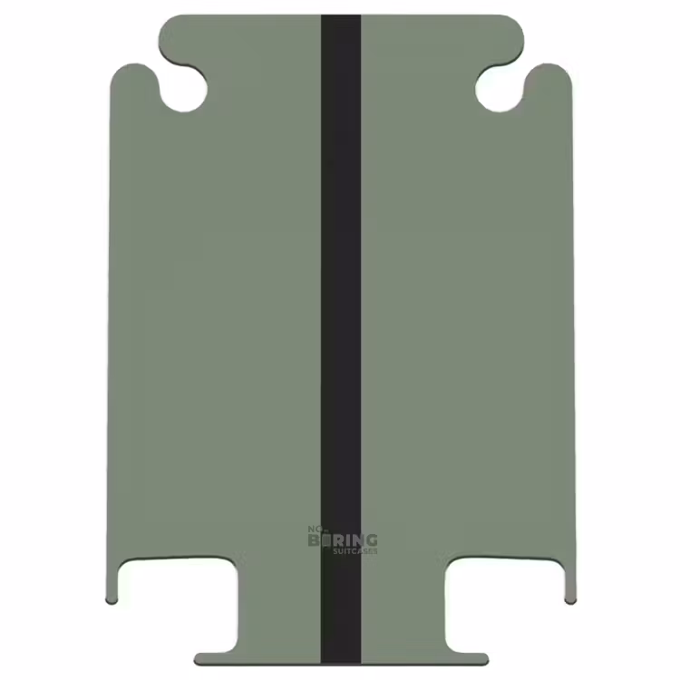CaseSwap - Minimal - Grey-green with black stripe — 1