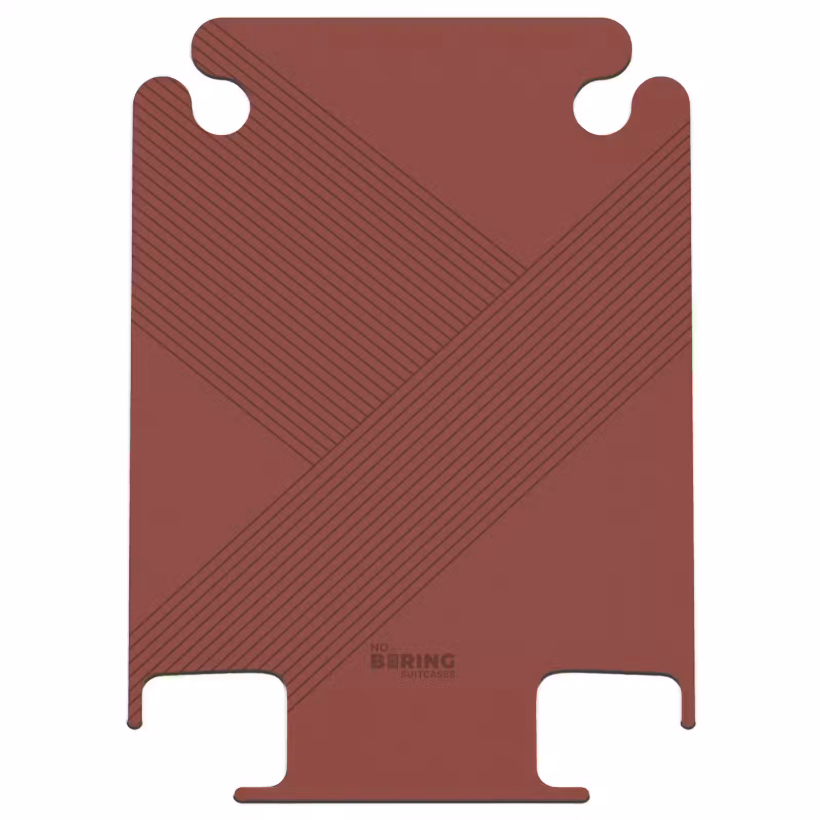 CaseSwap - Minimal - Intersecting lines on deep bordeaux — 1