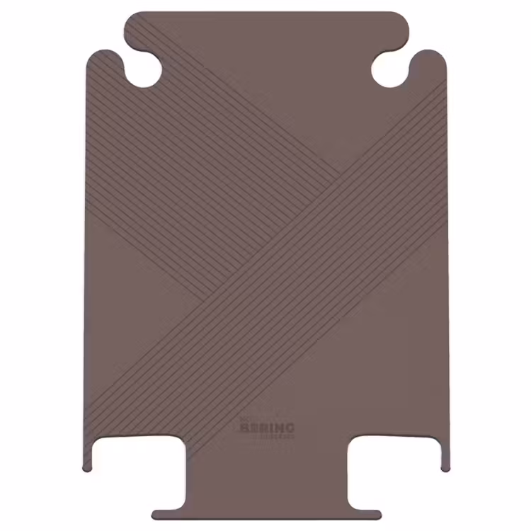 CaseSwap™ - Minimal - Crossing lines on dark brown — 1