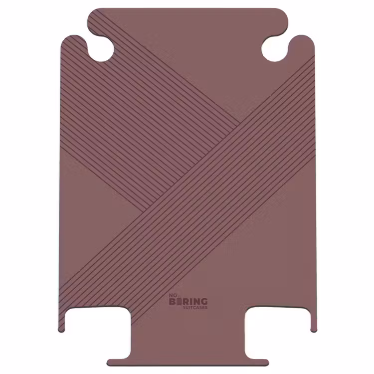 CaseSwap™ - Minimal - Crossing lines on old pink — 1