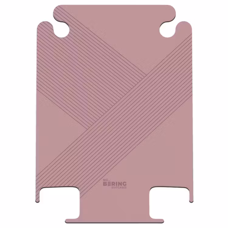CaseSwap™ - Minimal - Crossing lines on rosewood — 1