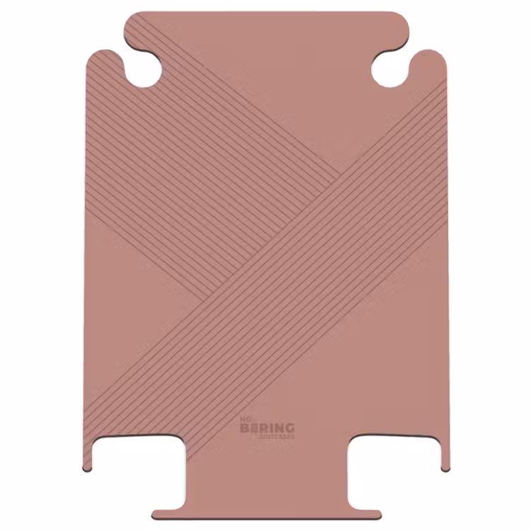 CaseSwap™ - Minimal - Crossing lines on warm terracota — 1