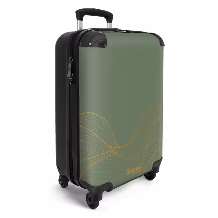 CaseSwap - Minimal - Gray-green with gold waves — 2