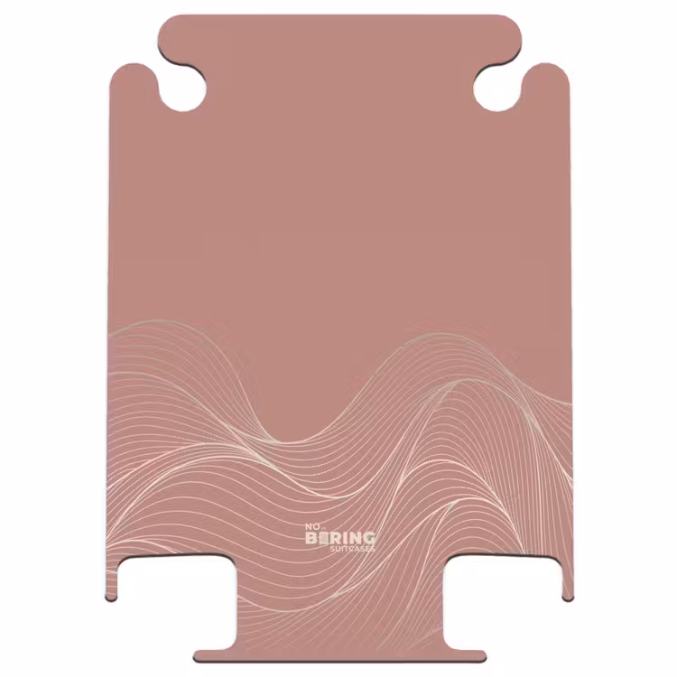CaseSwap™ - Minimal - Rosewood with waves — 1