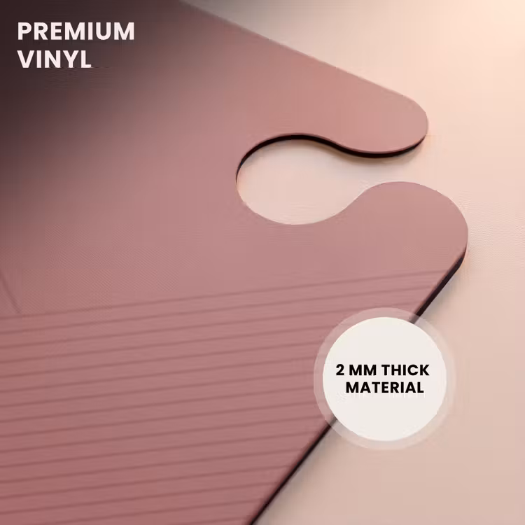 CaseSwap - Minimal - Crossing lines on terracotta pink — 6