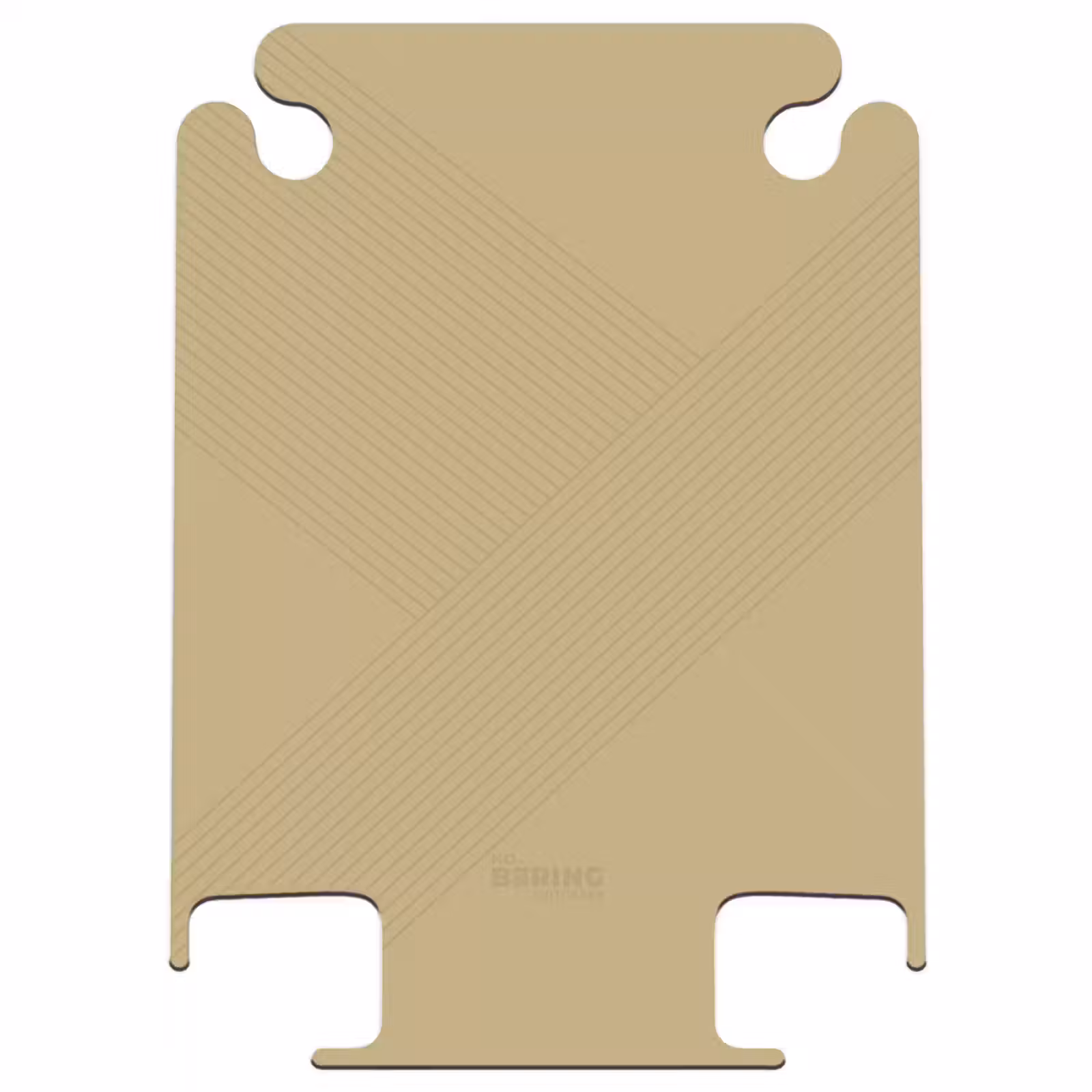 CaseSwap™ - Minimal - Crossing lines on sand gold — 1