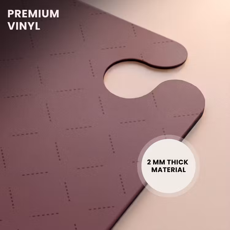CaseSwap - Minimal - Subtle Pattern Chestnut Brown — 6