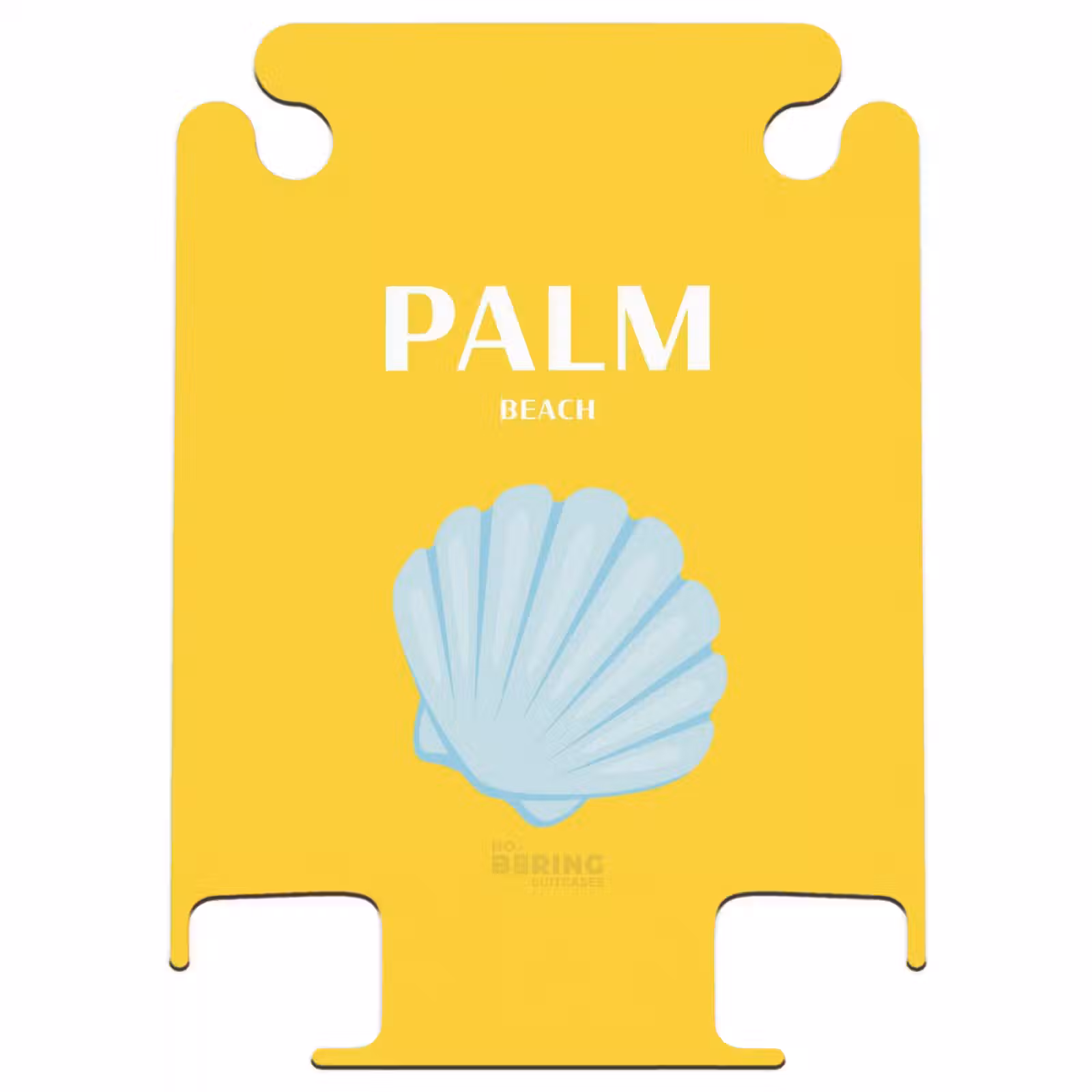 CaseSwap™ - Summer destinations - Palm beach yellow — 1