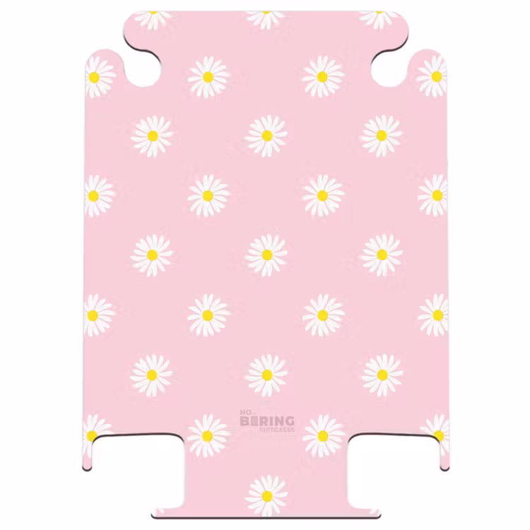 CaseSwap™ - Pastel - Daisies on light light pink background — 1