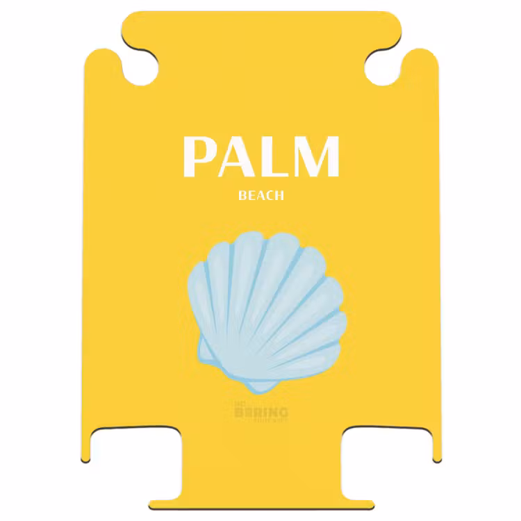 CaseSwap™ - Summer destinations - Palm beach yellow — 1