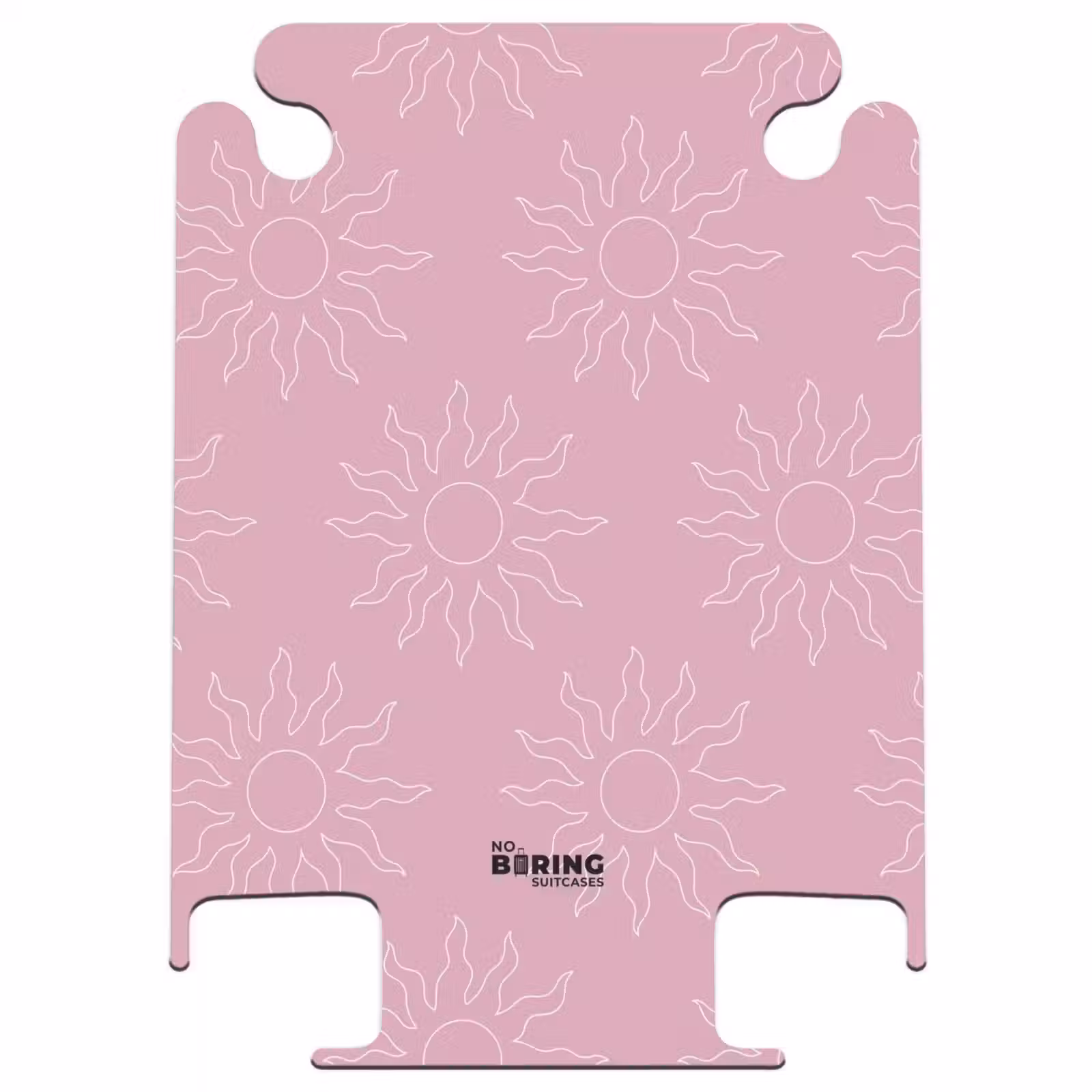 CaseSwap - Patterns - Sunburst pattern on Apricot pink background — 1
