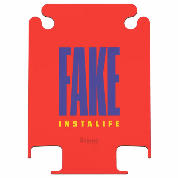 CaseSwap - Quotes - Fake instalife bright red — 1