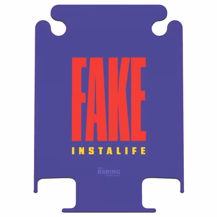 CaseSwap™ - Quotes - Fake instalife deep purple — 1