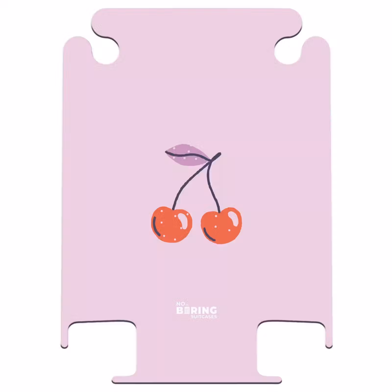 CaseSwap - Patterns - Cherry on light pink background — 1