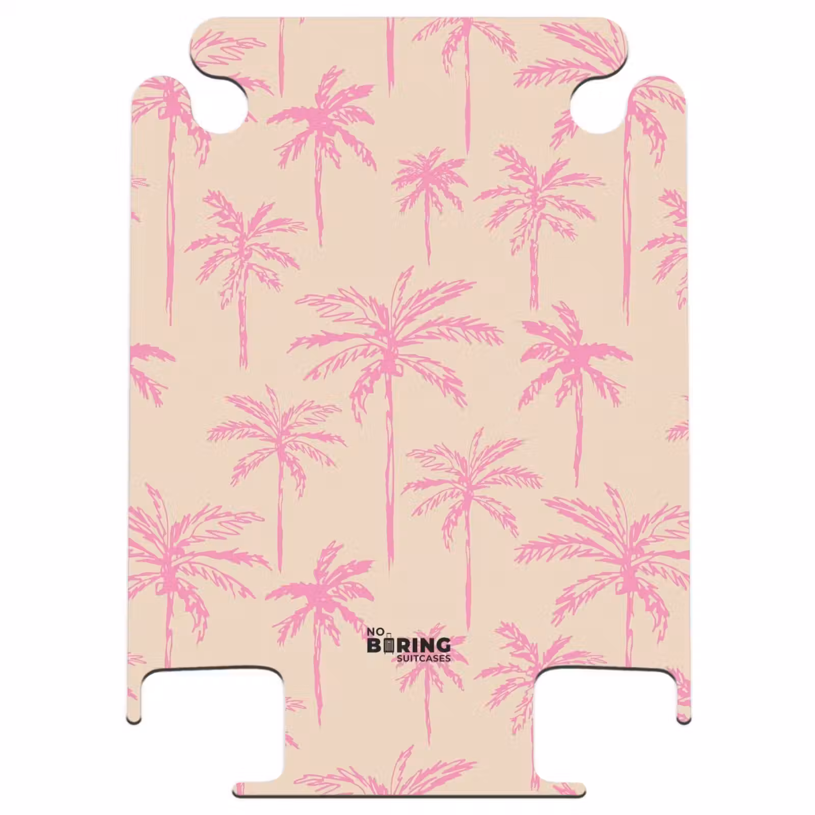 CaseSwap - Patterns - Pink palm tree pattern on beige background — 1