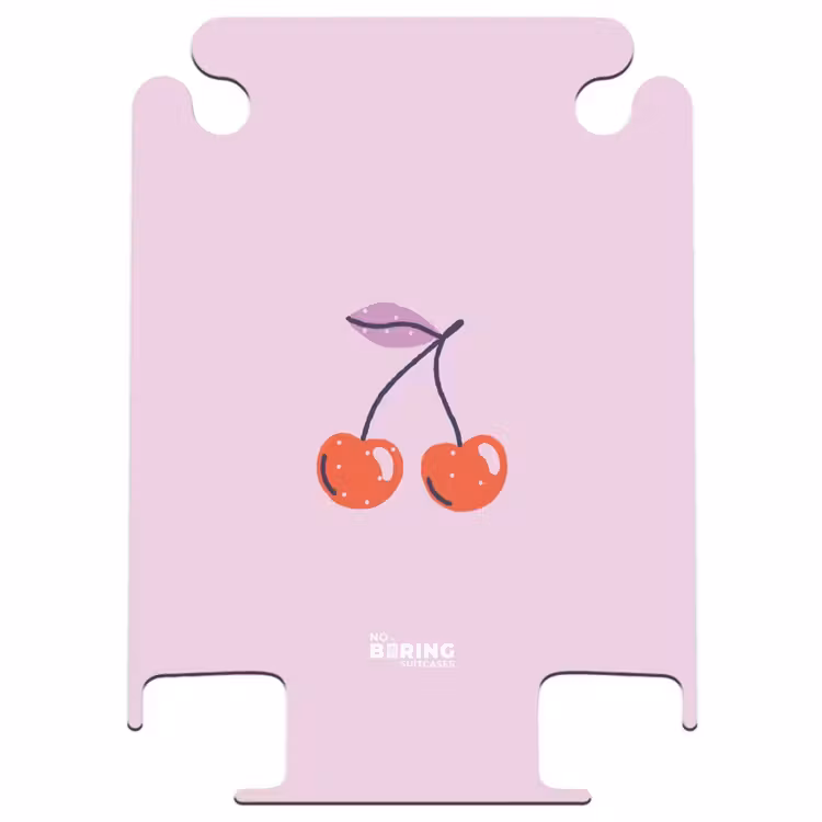 CaseSwap - Patterns - Cherry on light pink background — 1