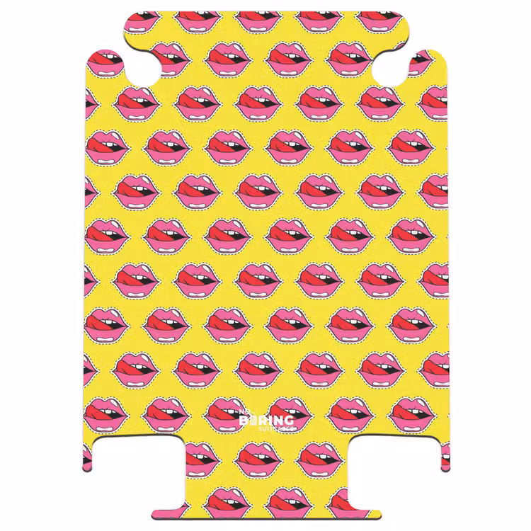 CaseSwap™ - Patterns - Lips on yellow background — 1