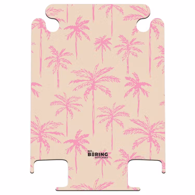 CaseSwap - Patterns - Pink palm tree pattern on beige background — 1