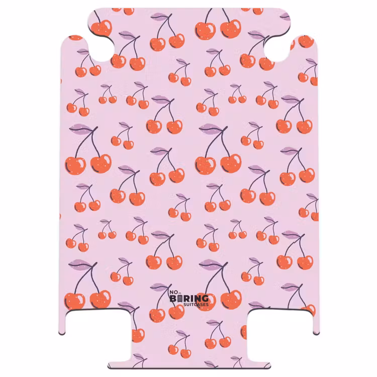 CaseSwap - Patterns - Red cherry pattern on light pink background — 1