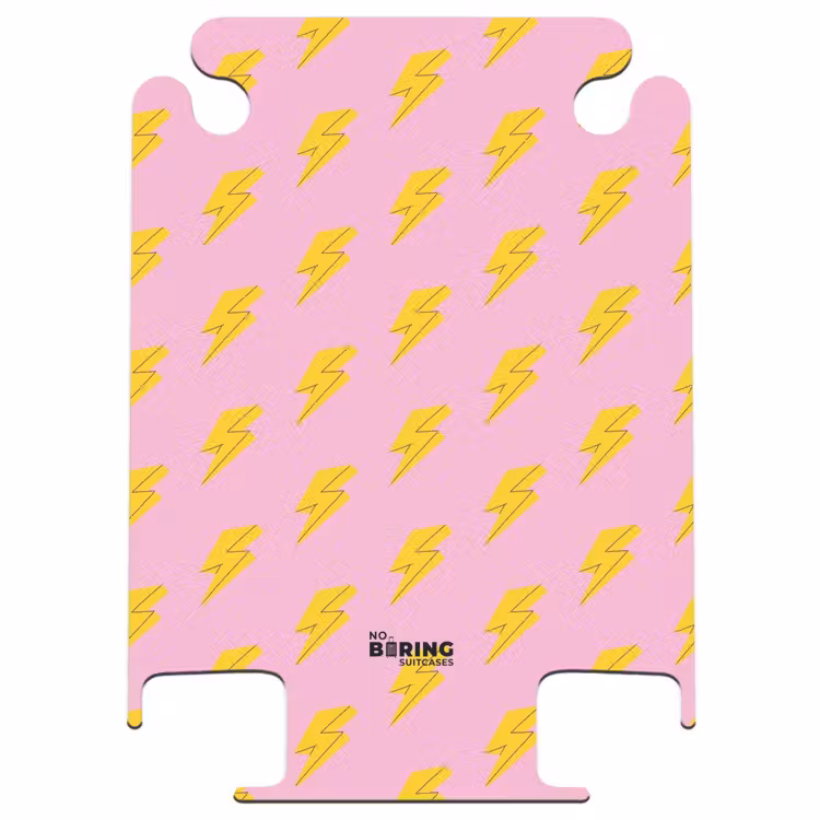 CaseSwap™ - Patterns - Yellow lightning on pink — 1